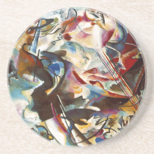 Dessous De Verre En Grès Kandinsky Composition VI Peinture Abstraite