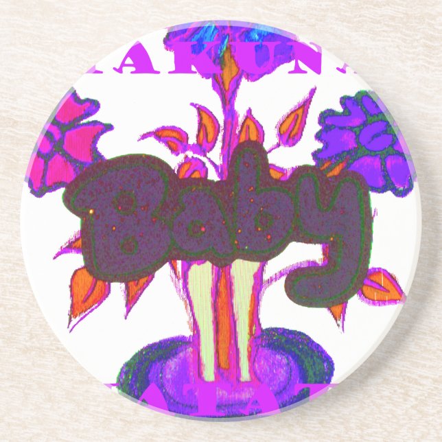 Dessous De Verre En Grès Kenya Heart Art : I Love Kenya (Devant)