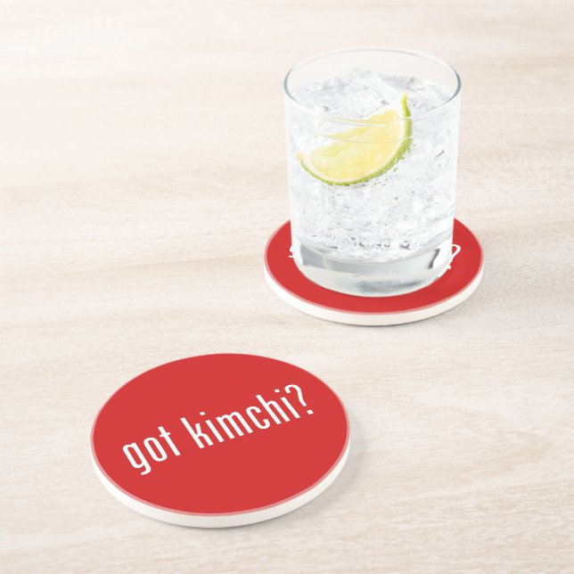 Dessous De Verre En Grès Kimchi ? (Côté)
