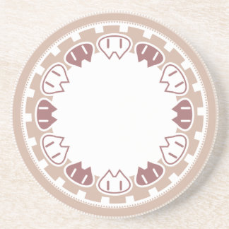 Dessous De Verre En Grès "KITTY GARLAND"coaster