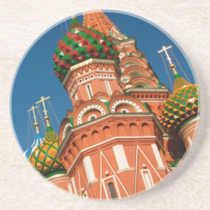 Dessous De Verre En Grès Kremlin, Vasiliy Blessed Moscou, Russie