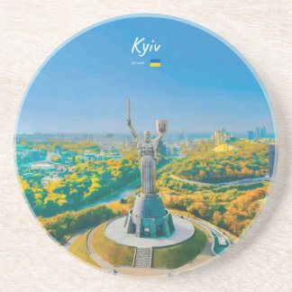 Dessous De Verre En Grès Kyiv, Ukraine - Monument de la mère Ukraine