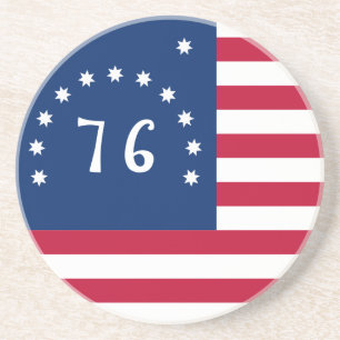 Dessous De Verre En Grès La bannière de Bennington : le drapeau de bataille