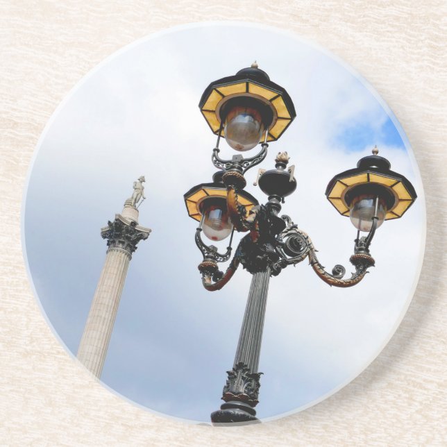 Dessous De Verre En Grès La colonne de Nelson Londres (Devant)