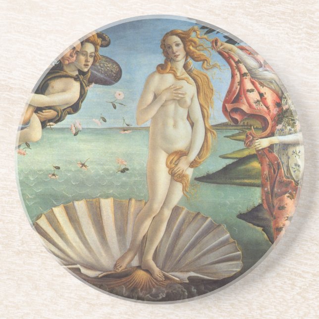 Dessous De Verre En Grès La naissance de Vénus par Sandro Botticelli (Devant)