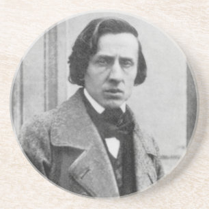 Dessous De Verre En Grès La seule photographie connue de Frederic Chopin