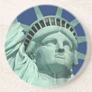 Dessous De Verre En Grès La Statue De La Liberté À New York