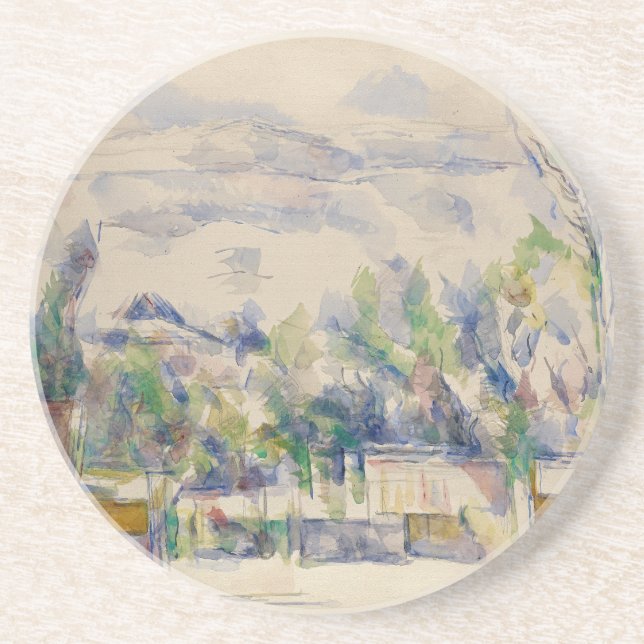 Dessous De Verre En Grès La terrasse du jardin aux Lauves, Cézanne (Devant)