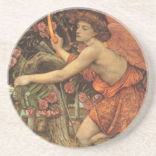 Dessous De Verre En Grès L'Amour et la Jeune Fille par John Stanhope