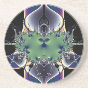 Dessous De Verre En Grès Lampe violette