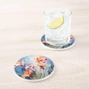 Dessous De Verre En Grès L'art floral