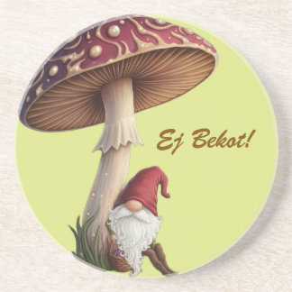 Dessous De Verre En Grès Latvian Ej Bekot go pick mushrooms coaster
