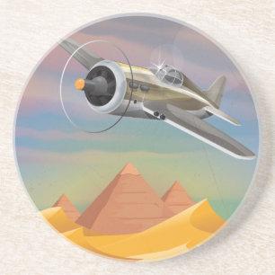 Dessous De Verre En Grès L'aventure égyptienne