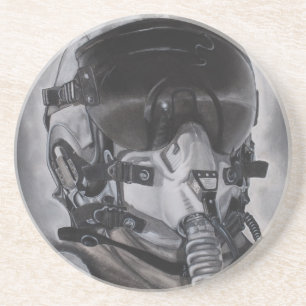 Dessous De Verre En Grès L'aviateur