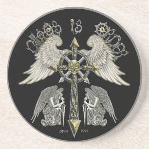 Dessous De Verre En Grès Le chaos est ordre