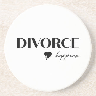 Dessous De Verre En Grès Le divorce arrive