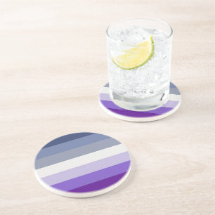 Dessous De Verre En Grès Le drapeau de la fierté lesbienne butch de Slipper