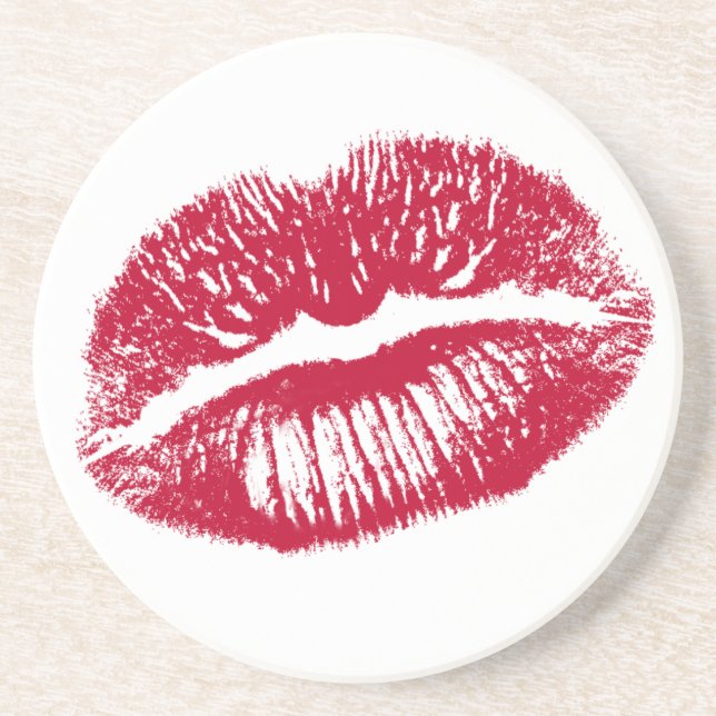 Dessous De Verre En Grès Le Kiss (Devant)