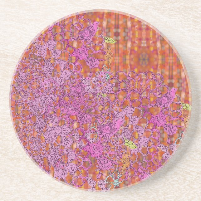 Dessous De Verre En Grès Le matin (Devant)