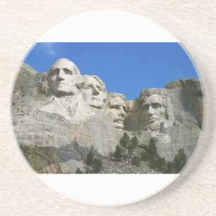 Dessous De Verre En Grès Le monument présidentiel du mont Rushmore