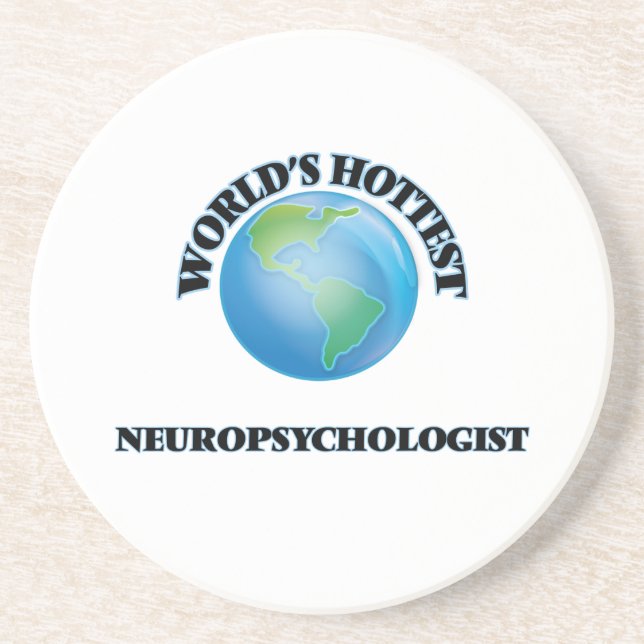 Dessous De Verre En Grès Le Neuropsychologist le plus chaud du monde (Devant)