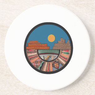 Dessous De Verre En Grès Le pays béni