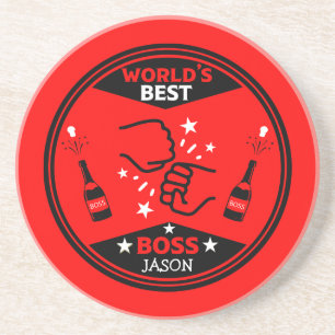 Dessous De Verre En Grès Le plus grand patron du monde