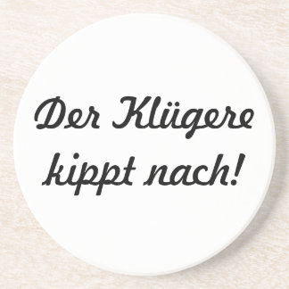 Dessous De Verre En Grès Le plus intelligent s'évanouit !