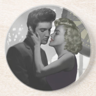 Dessous De Verre En Grès Le retour de l'amour