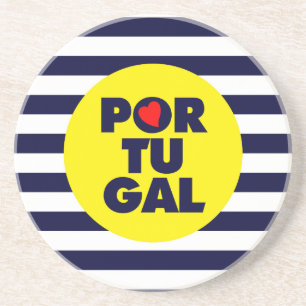 Dessous De Verre En Grès Le soleil portugais