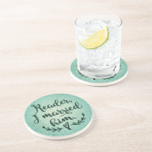 Dessous De Verre En Grès Lecteur de Jane Eyre je l'ai épousé
