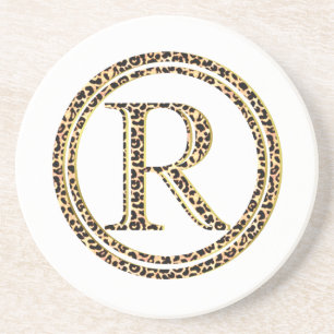 Dessous De Verre En Grès Leopard R