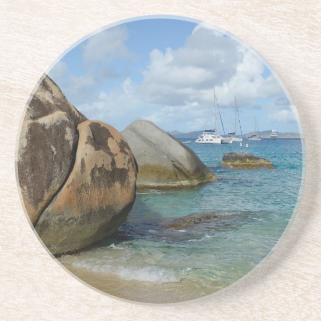 Dessous De Verre En Grès Les Bains (Devant)