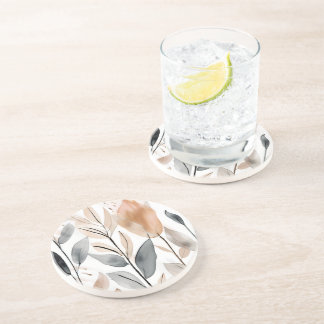 Dessous De Verre En Grès Les botaniques de la nature