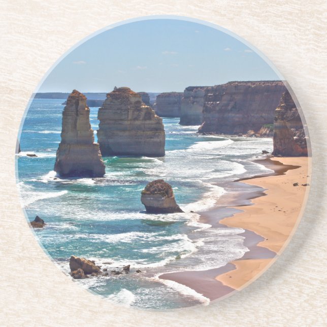 Dessous De Verre En Grès Les douze apôtres, Victoria, Australie (Devant)