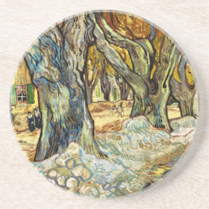 Dessous De Verre En Grès Les Grands Platanes Par Vincent Van Gogh