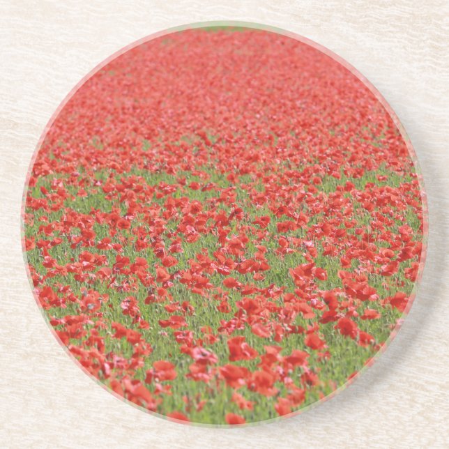 Dessous De Verre En Grès Les Poppies ! (Devant)