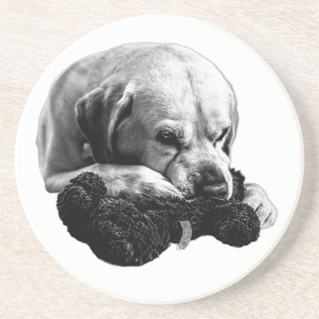 Dessous De Verre En Grès Les yeux sur le prix (Devant)