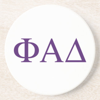 Dessous De Verre En Grès Lettres grecques Phi Alpha Delta