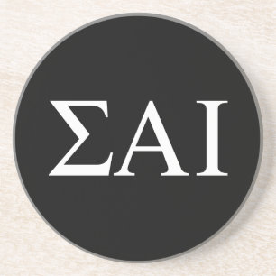 Dessous De Verre En Grès Lettres grecques Sigma Alpha Iota