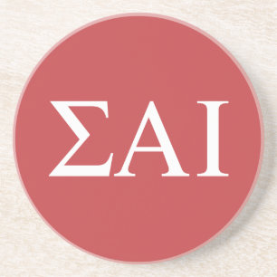 Dessous De Verre En Grès Lettres grecques Sigma Alpha Iota