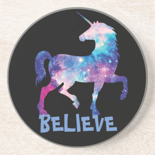 DESSOUS DE VERRE EN GRÈS LICORNE