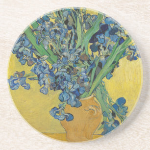 Dessous De Verre En Grès L'iris de Van Gogh