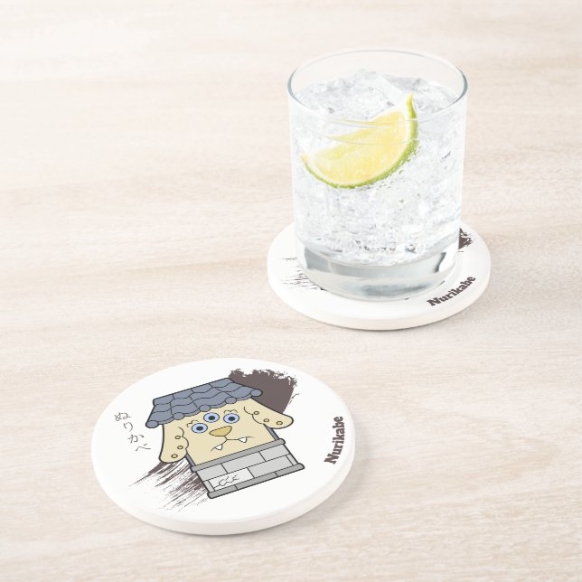 Dessous De Verre En Grès Little Nurikabe Yokai (Côté)