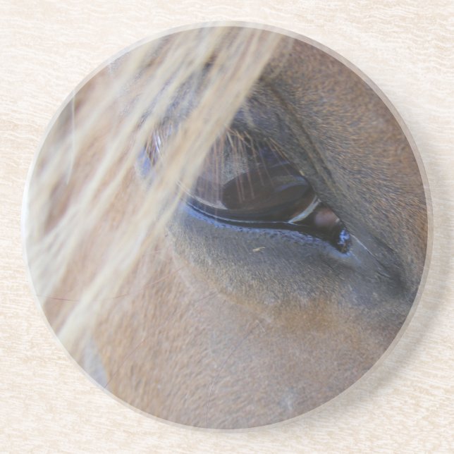 Dessous De Verre En Grès L'oeil d'avril (Devant)