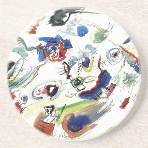 Dessous De Verre En Grès L'oeuvre Abstraite de Kandinsky