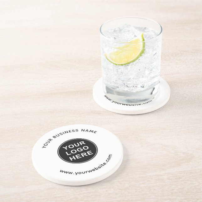 Dessous De Verre En Grès Logo | Business Name | Website | Branding (Côté)