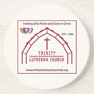 Dessous De Verre En Grès Logo de Trinity Lutheran