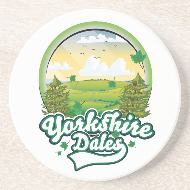 Dessous De Verre En Grès logo de Yorkshire Dales Travel (Devant)