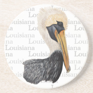 Dessous De Verre En Grès Louisiana Pelican Sandstone Coaster